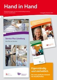 3. Ausgabe, Sommer 2013 - Gesundheitsholding Lüneburg