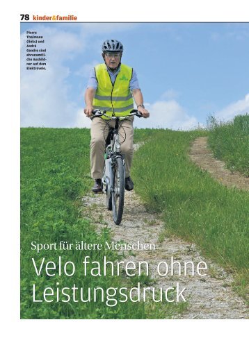 Sport für ältere Menschen - Pro Senectute Schweiz