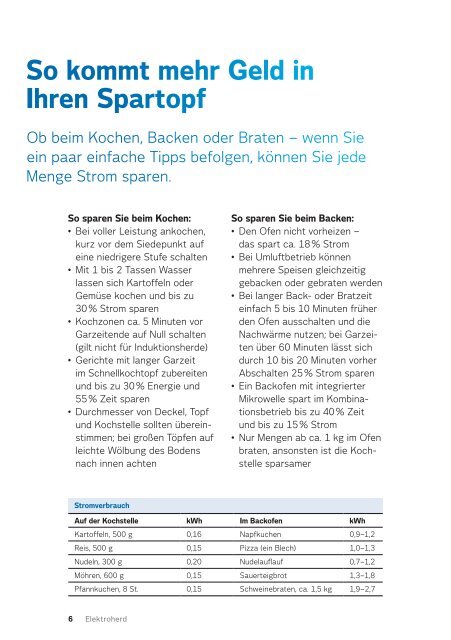 Energie sparen – im Haushalt - Vattenfall