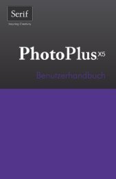 PhotoPlus X5 Benutzerhandbuch - Serif