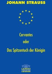 Cervantes oder Das Spitzentuch der Königin - arts Ralph Braun