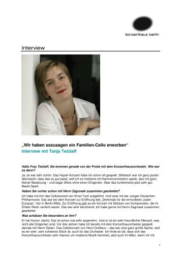Interview_Tanja Tetzlaff NR - Kulturserver