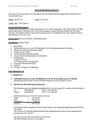 13. GR-Protokoll vom 25.08.2011 (67 KB) - .PDF