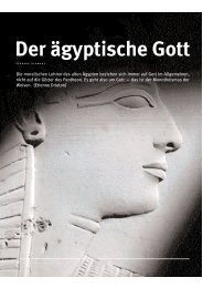 Der ägyptische Gott - Abenteuer Philosophie