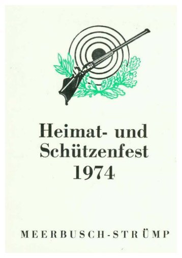 Jahr 1974 - Heimat- und Schützenverein Strümp 1865 eV