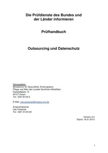 Outsourcing und Datenschutz Version 2 0_02Rei 1 - mgepa nrw