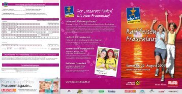Raiffeisen Frauenlauf - Business frauen Center Kärnten