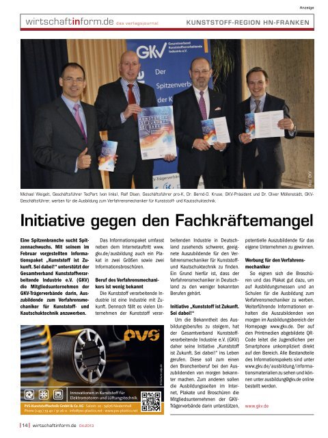 Logistik, Kran- & Hebetechnik I wirtschaftinform.de 04.2013