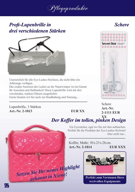 sTc de Luxe Produktkatalog 2013 ohne Preise