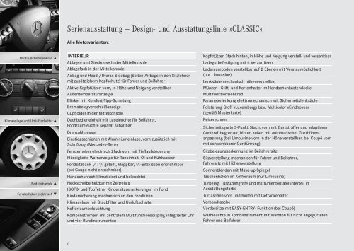 Preisliste Mercedes-Benz A-Klasse Limousine W169 vom 02.07.2007