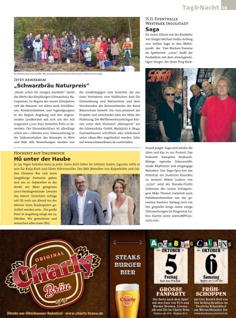 Stadtmagazin Neue Szene Augsburg 2012-10