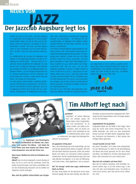 Stadtmagazin Neue Szene Augsburg 2012-10