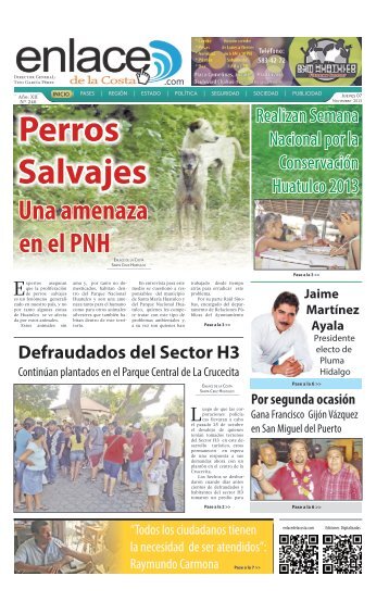 Edición 240, Enlace de la Costa