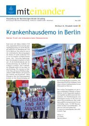 Krankenhausdemo in Berlin - Barmherzigen Brüder Straubing