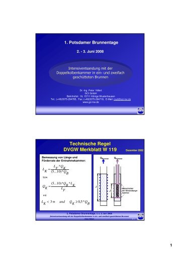 1. Potsdamer Brunnentage - GCI GmbH