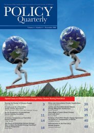 Sharing the Burden of Climate Change Policy Quarterly issue with ...