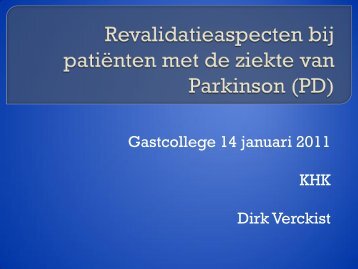 revalidatieaspecten pdf - PAREL