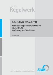 Arbeitsblatt DWA-A 786