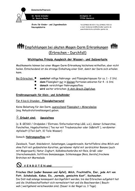 Magen-Darm-Diät