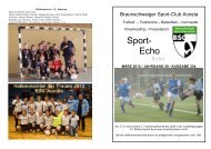 Sport- Echo - BSC-Echo.de