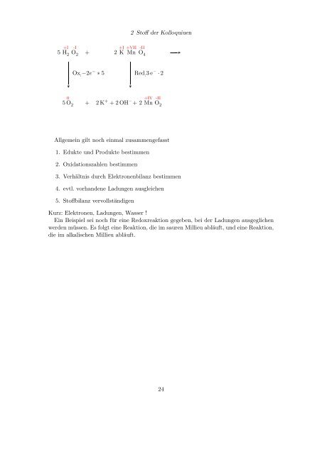 Zusammenfassung AC I - Chemie