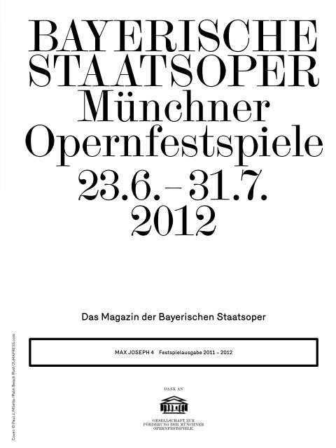 PDF-Download - Bayerische Staatsoper