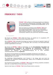 Produktdatenblatt Friogel ® Neo (.pdf - 216 Ko) - Climalife