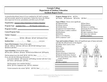 employee accident incident report form accident and incident report