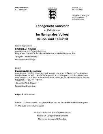 LG Konstanz2007_Urteil_Skyguide.pdf - Prof. Dr. Johannes Ludwig