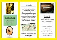 Musik Einladung