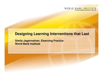 Designing Learning Interventions that Last