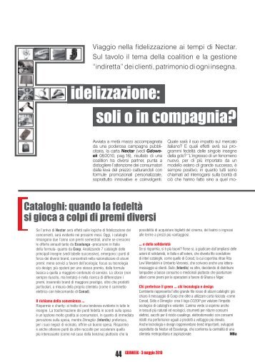 44-52 GDO 16 dossier fidalizzazione.indd - Gdoweek