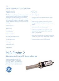 MIS Probe 2 Aluminum Oxide Moisture Probe - GE Measurement ...