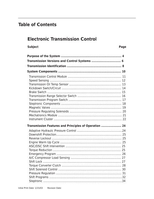 Electronic Transmission Control Introduction 1-10-03.qxd - GE39