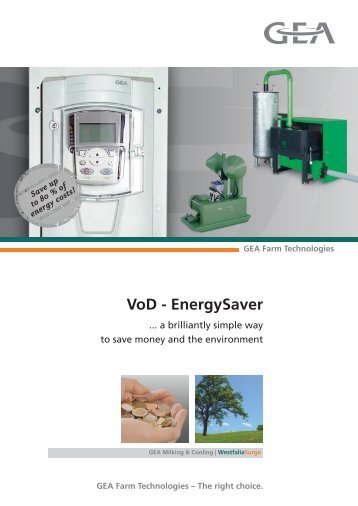 The VoD - EnergySaver - GEA Farm Technologies