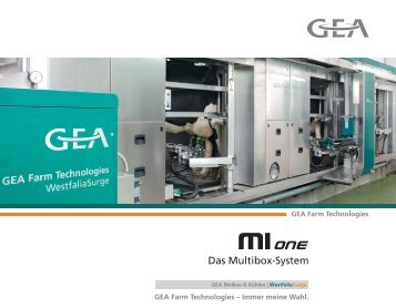 Das Multibox-System - GEA Farm Technologies