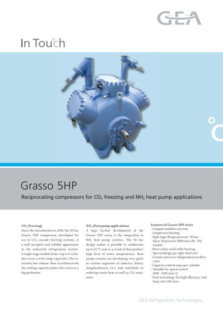 Grasso 5HP - GEA Refrigeration Technologies