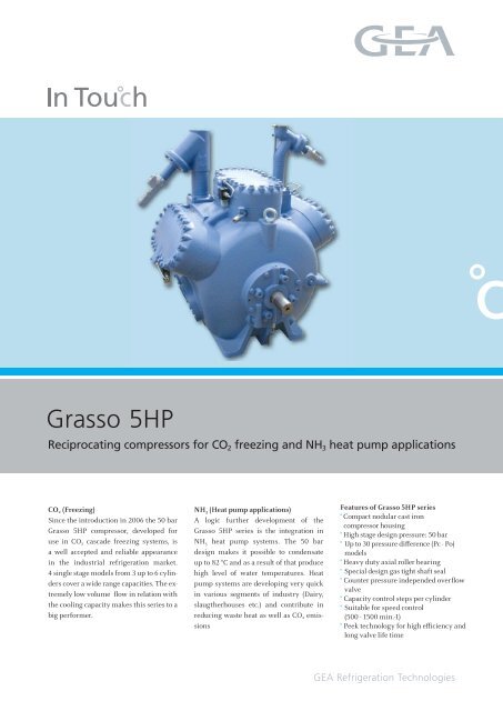 Grasso 5hp Gea Refrigeration Technologies