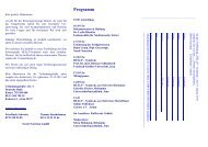 Programm - Geburtshilfe Jena