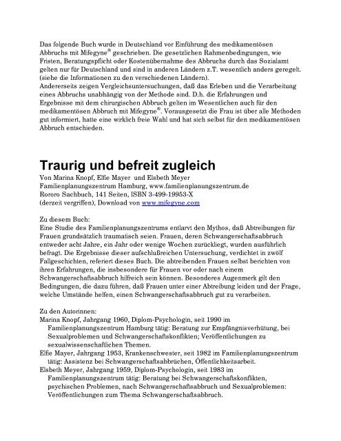 Traurig Und Befreit Zugleich Abtreibung