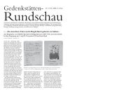 Gedenkstätten-Rundschau Nr. 5 - Gedenkstättenverbund Gäu ...