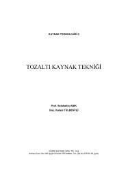 tozaltı kaynak tekniği.DOC