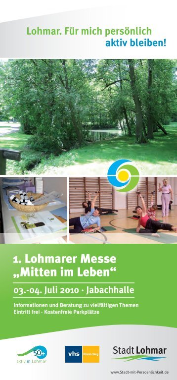 1. Lohmarer Messe „Mitten im Leben“ - Gisela Weigand