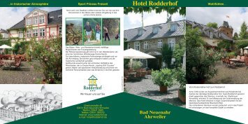 Bad Neuenahr Ahrweiler - Hotel Rodderhof