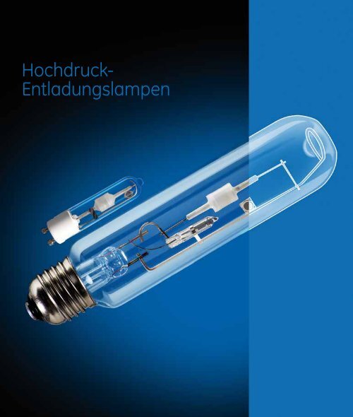 Hochdruck-Entladungslampen (Spectrum) - Katalog (DE) - GE Lighting
