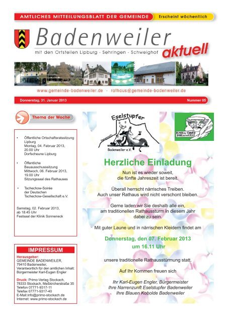 31.01.2013.pdf 1,75 MB - Gemeinde Badenweiler