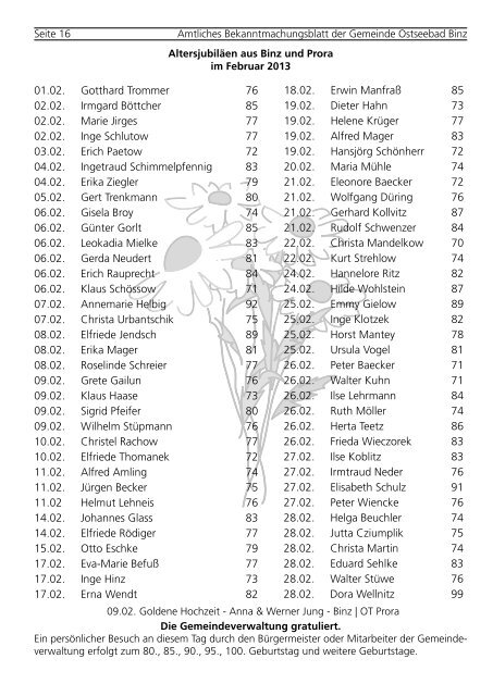 Nr. 1 vom 28. Januar 2013 - Gemeinde Binz