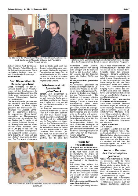 Geisa, Rasdorf und Förderverein Poin - Geisaer-Zeitung.de