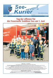 Ausgabe - Nr.6 vom 26. Juni 2013 - Gemeinde Seddiner See