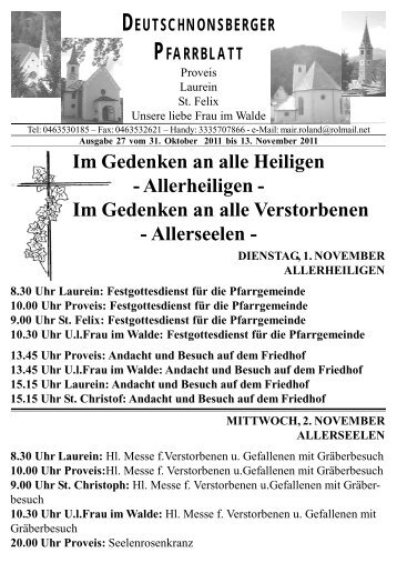 (1,65 MB) - .PDF - Gemeinde Unsere liebe Frau im Walde - St.Felix